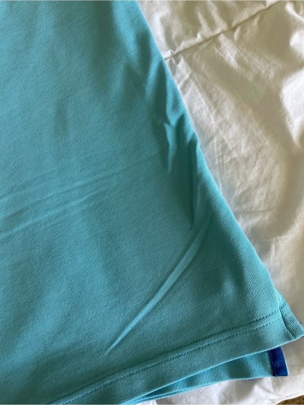 IZOD Advantage Performance Natural Stretch Polo Shirt Blue Radiance Size XL - Picture 6 of 9